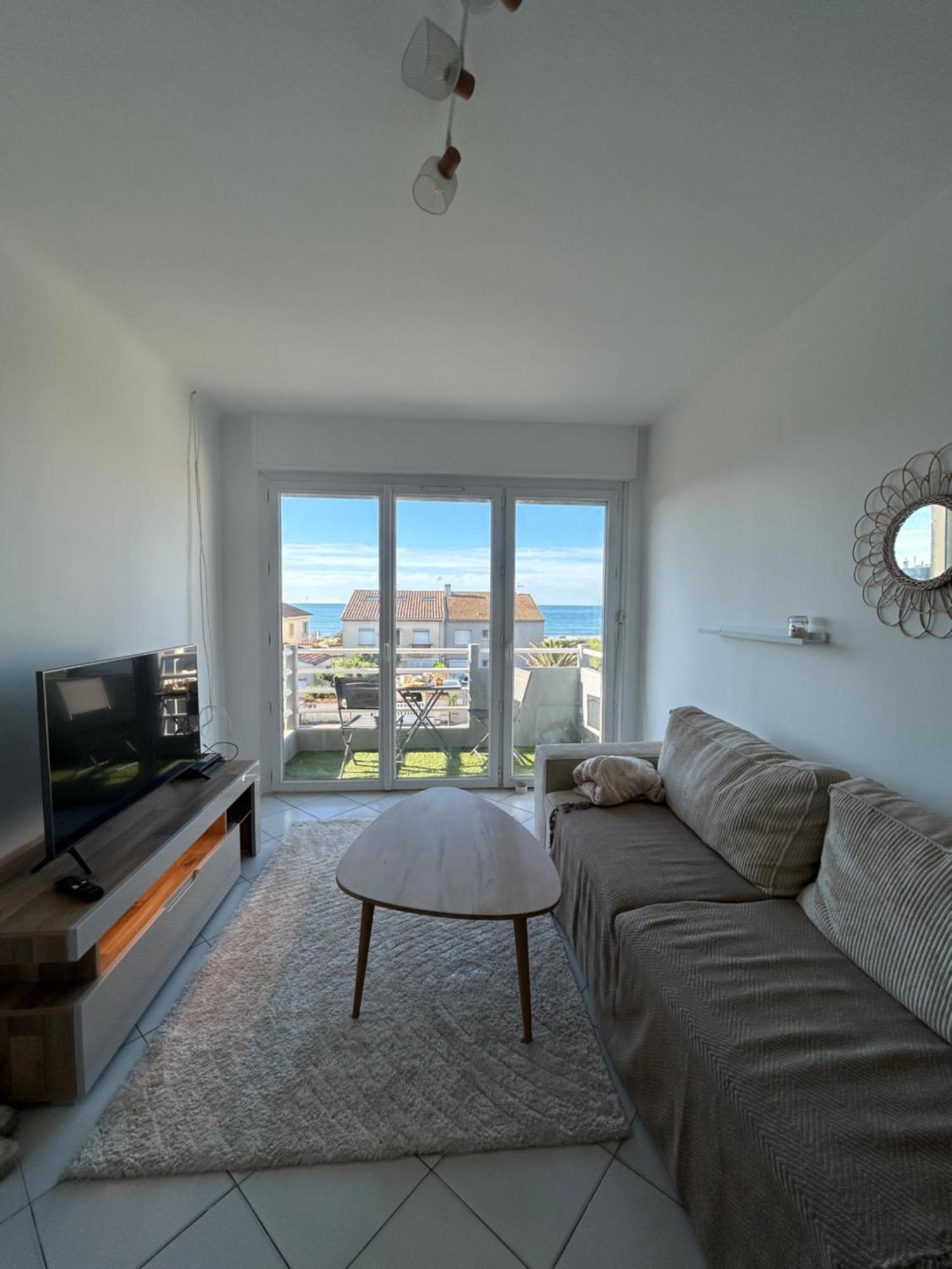 Appartement Traversant Vue Mer Et Etang Mauguio Exterior photo